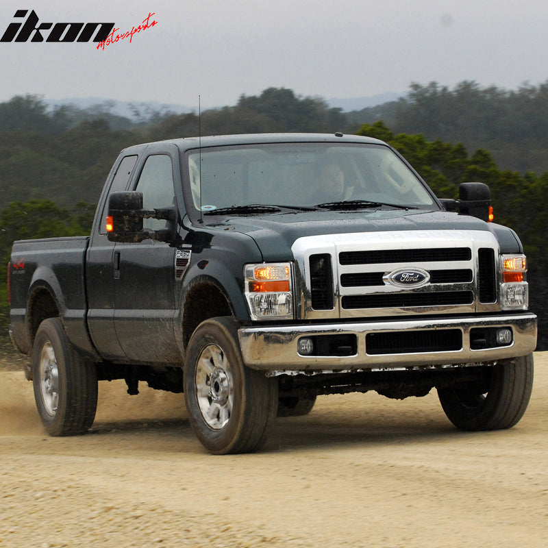 2008-2015Â F250 Towing Tow Mirrors Power Heated Signal Arrow Light