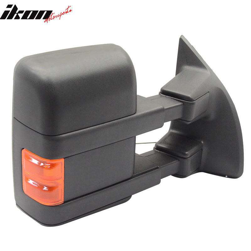 1999-2015Â Ford F250 F350 F450 F550 Super Duty Rear View Towing Mirrors