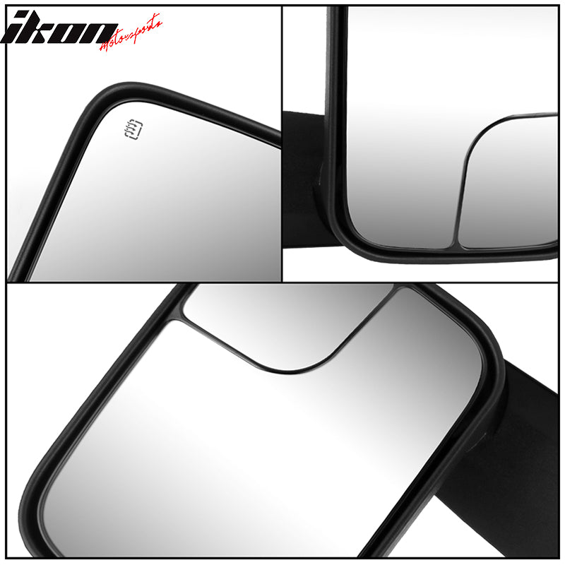 2005-2015Â Toyota Tacoma Side View Towing Mirrors Power Heated 2PC