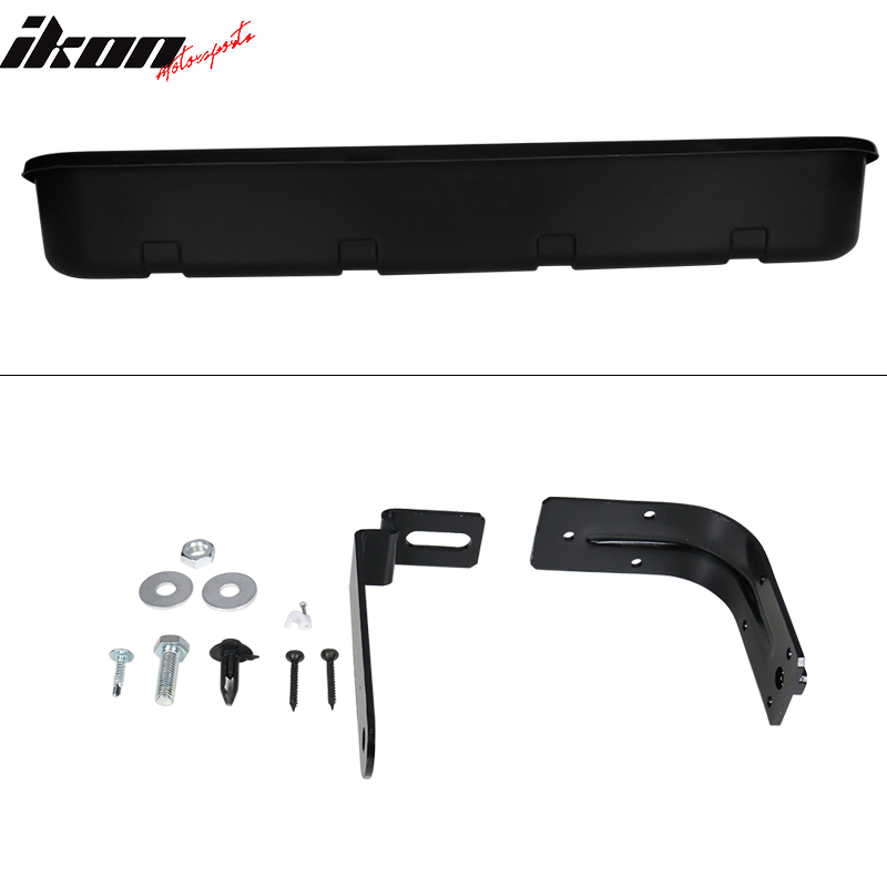 2015-2020 Ford F-0150 Sedan Black Crew Underseat Storage Cargo Box