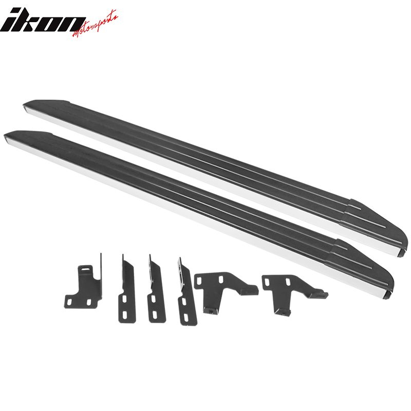 2009-2015 Honda Pilot V2 Style Running Boards Side Step Bars Aluminum