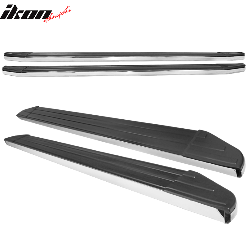 2009-2015 Honda Pilot V2 Style Running Boards Side Step Bars Aluminum