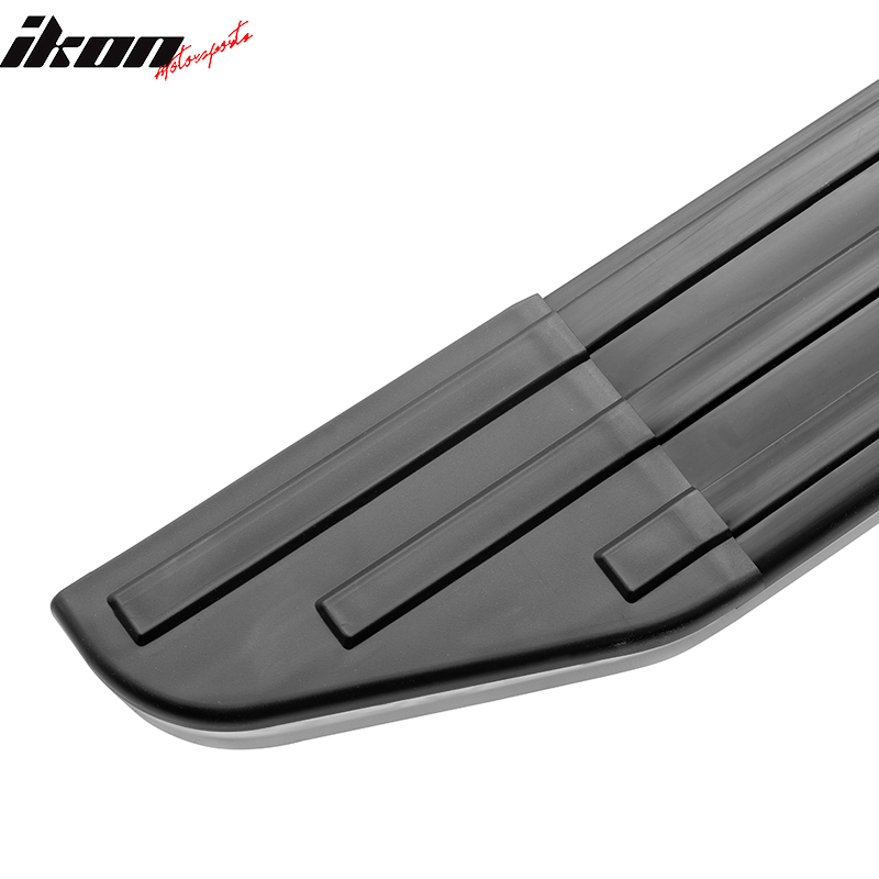 2016-2022 Honda Pilot V2 Style Black Chrome Running Board Aluminum ABS