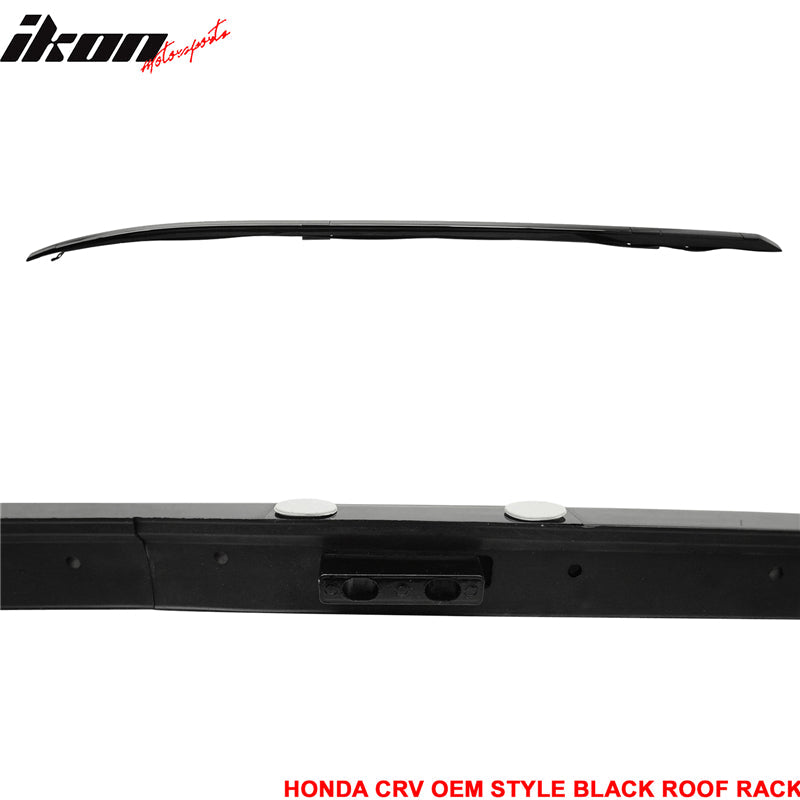 2012-2015 Honda CR-V OE Gloss Black Roof Rack Cross Bar ABS Plastic