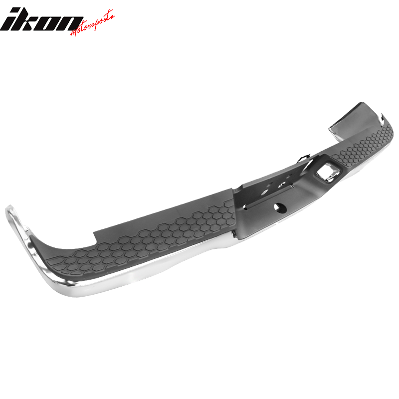 2009-2018 Dodge Ram 1500 Rear Step Bumper With Exhaust Holes - Steel