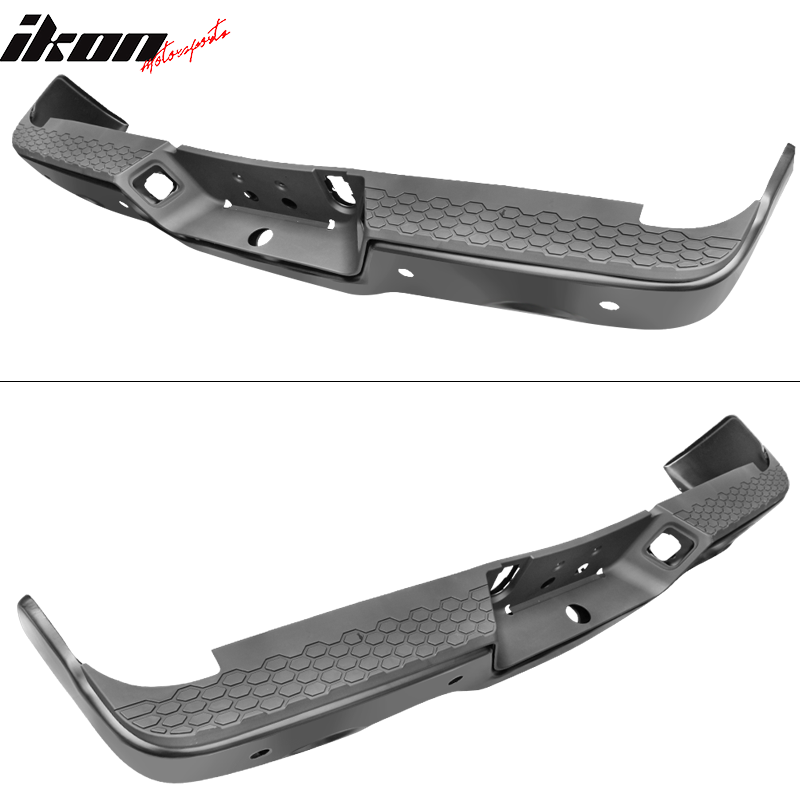 2009-2018 Dodge Ram 1500 Rear Step Bumper With Exhaust Holes - Steel