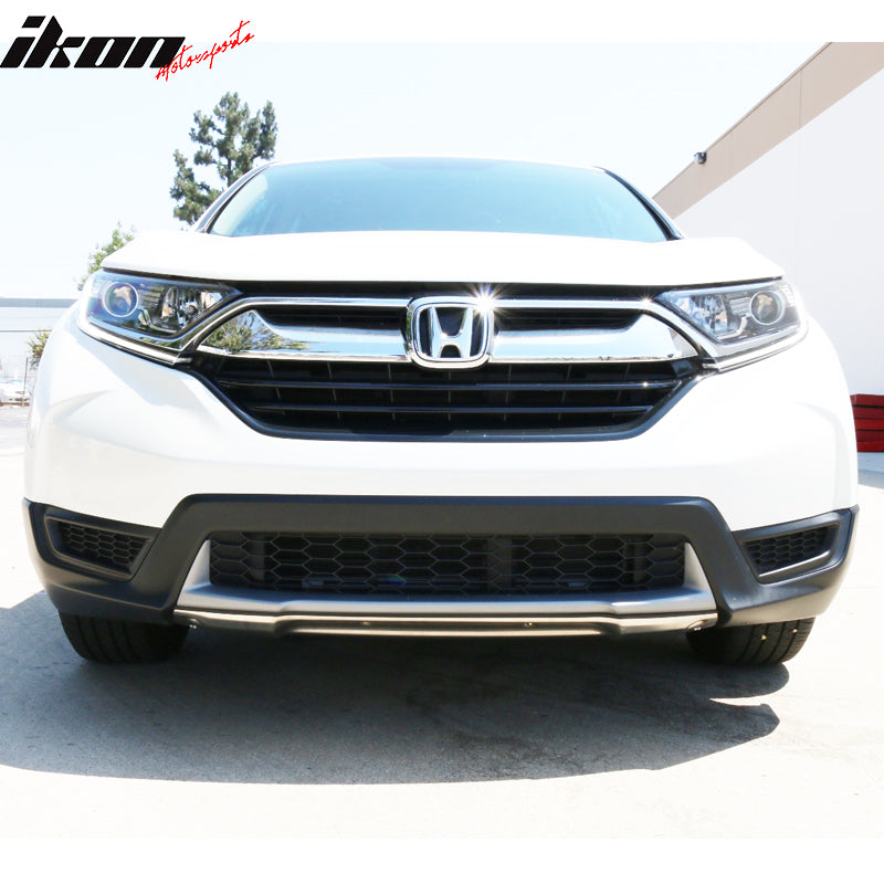 2017-2019 Honda CR-V Silver Front Bumper Reinforcement Stainless Steel