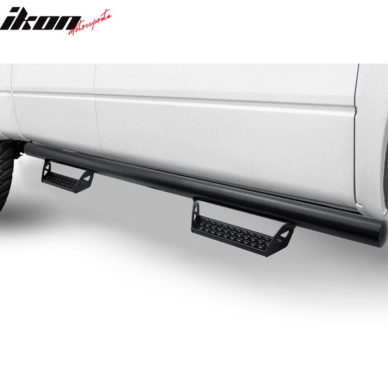 2015-2022 Ford F-150 SuperCrew Cab BCT Black Running Boards Side Step