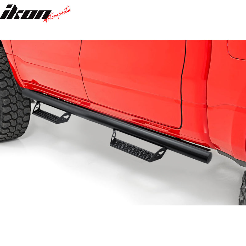 2017-2022 Ford F-250 Super Duty Super Cab BCT Black Side Step Bars