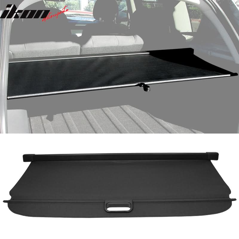 2007-2017 Jeep Compass Patriot Retractable Tonneau Cargo Shade Cover