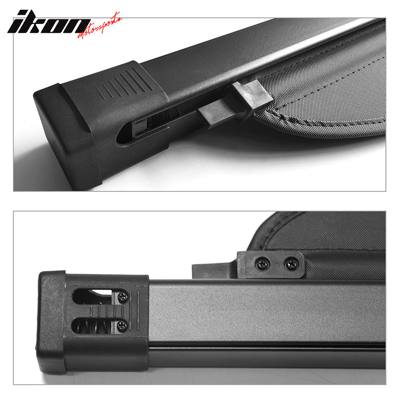 2012-2015 Mercedes Benz ML Class GLE Rear Trunk Cargo Cover Vinly Alum