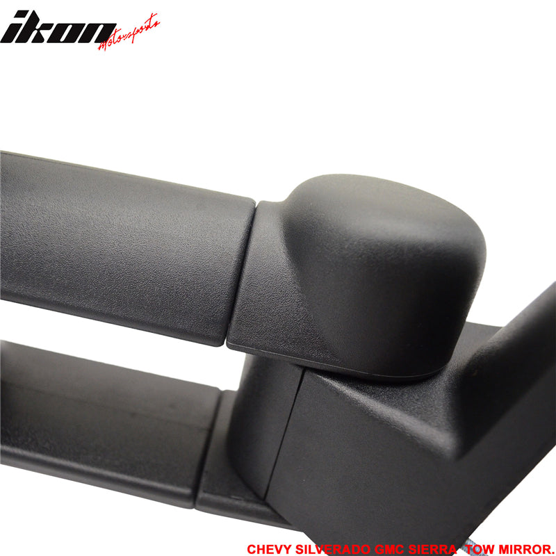 1999-2007Â Chevyado GMC Sierra Side View Towing Mirror Manual