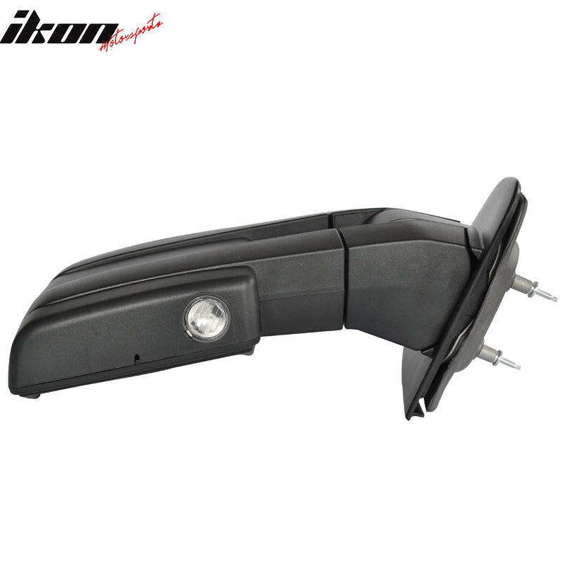 2009-2014Â F150 Tow Mirrors Power Heated Turn Signalddle Light Chrome