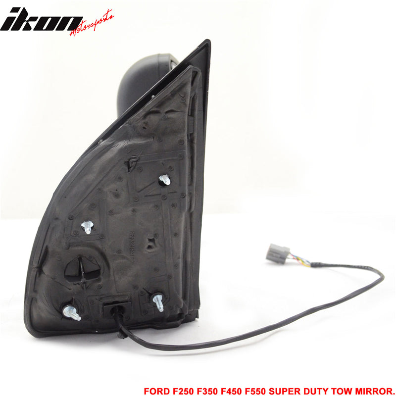2003-2007Â Ford F250 Side View Tow Mirrors Ext Power Heated Turn Light