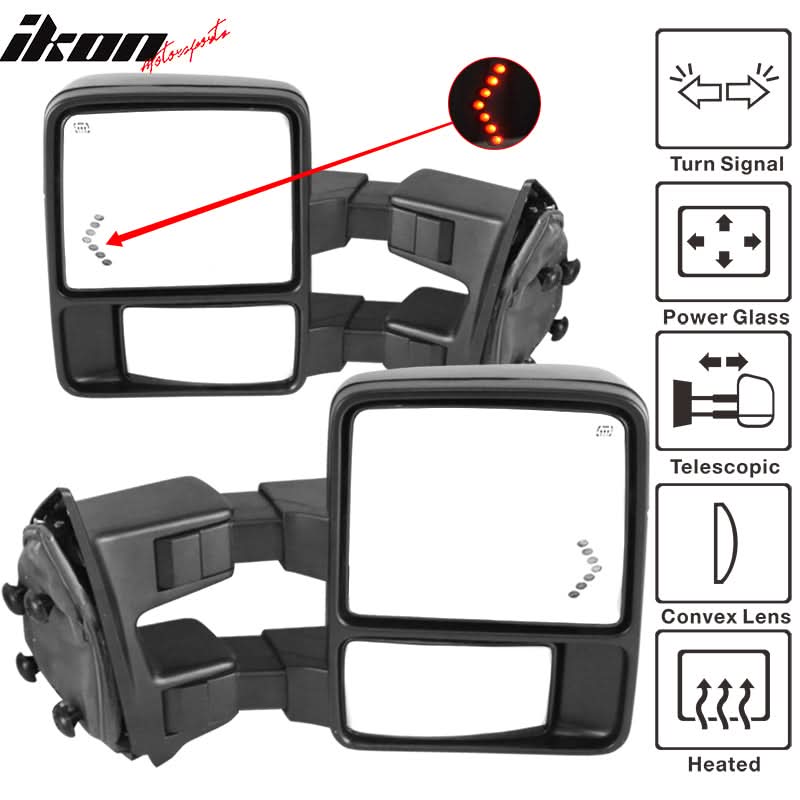 2003-2007Â F250 Side View Mirror Heated Turn Signal Light Arrow Lamp