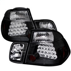 Spyder BMW 320i/323i/325i/325xi/328i/330i/330xi 01 Black LED Tail Lights