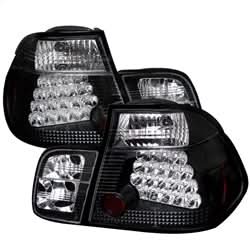 Spyder BMW 320i/323i/325i/325xi/328i/330i/330xi 01 Black LED Tail Lights