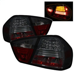 Spyder BMW 323i/325i/325xi/328i/328xi/330i/330xi/335i/335xi 06-08 Smoke LED Tail Lights