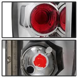 Spyder Chevrolet Avalanche 1500/Avalanche 2500 02-06 Chrome Euro Style Tail Lights
