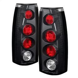 Spyder Chevy C/K Series 1500/2500/3500 88-98 / GMC Sierra 88-98 / Blazer 92-94 / Jimmy 92-94 / Suburban 92-99 / Tahoe 94-99 / Cadillac Escalade 99-00 / Yukon Denali 99-00 Euro Style Tail Lights - Black