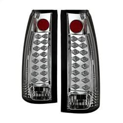 Spyder Chevy C/K Series 1500/2500/3500 88-98 / GMC Sierra 88-98 / Blazer 92-94 / Jimmy 92-94 / Suburban 92-99 / Tahoe 94-99 / Cadillac Escalade 99-00 / Yukon Denali 99-00 LED Tail Lights - Chrome