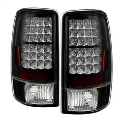 Spyder Chevrolet Suburban 1500/Suburban 2500/Tahoe/Yukon/Yukon XL 1500 00-06 Black LED Tail Lights