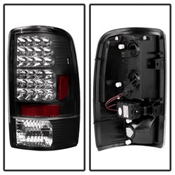 Spyder Chevrolet Suburban 1500/Suburban 2500/Tahoe/Yukon/Yukon XL 1500 00-06 Black LED Tail Lights