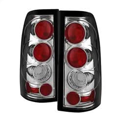 Spyder Chevrolet Silverado 1500/Silverado 1500 Classic/Silverado 1500 HD/Silverado 1500 HD Classic/Silverado 2500/Silverado 2500 HD/Silverado 2500 HD Classic/Silverado 3500/Silverado 3500 Classic 03-06 Chrome Euro Style Tail Lights