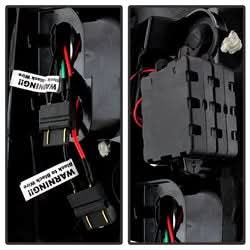 Spyder Chevy Silverado 1500/2500 03-06 and 2007 Silverado Classic ( Does Not Fit Stepside ) LED Tail Lights - Red Clear
