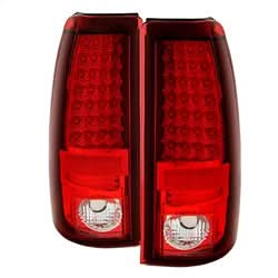Spyder Chevy Silverado 1500/2500 03-06 and 2007 Silverado Classic ( Does Not Fit Stepside ) LED Tail Lights - Red Clear