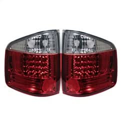 Chevrolet S10 Pickup/Sonoma/Hombre 94-04 Red/Clear LED Tail Lights