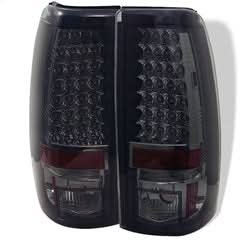 Spyder Chevy Silverado 1500/2500 99-02 (Not Fit Stepside) / GMC Sierra 1500/2500/3500 99-06 and 2007 Sierra Classic LED Tail Lights - Smoke