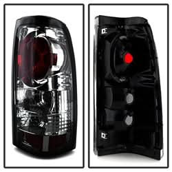 Spyder Chevy Silverado 1500/2500 99-02 (Not Fit Stepside) / GMC Sierra 1500/2500/3500 99-06 and 2007 Sierra Classic Euro Style Tail Lights - Smoke