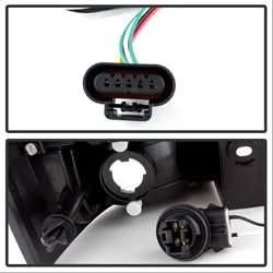 Spyder Chevrolet Suburban 1500/Suburban 2500/Tahoe/Yukon/Yukon XL 1500/Yukon XL 2500 07-14 Black LED Tail Lights