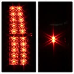 Spyder Chevrolet Suburban 1500/Suburban 2500/Tahoe/Yukon/Yukon XL 1500/Yukon XL 2500 07-14 Black LED Tail Lights