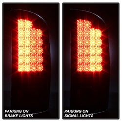 Spyder Dodge Ram 1500/Ram 2500/Ram 3500 02-06 22 LED LED Tail Lights Black