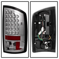 Spyder Dodge Ram 1500/Ram 2500/Ram 3500 02-06 22 LED LED Tail Lights Chrome