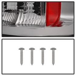 Spyder Dodge Ram 1500/Ram 2500/Ram 3500 02-06 22 LED LED Tail Lights Chrome