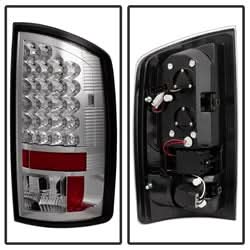 Spyder Dodge Ram 1500/Ram 2500/Ram 3500 07-08 Chrome LED Tail Lights