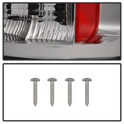 Spyder Dodge Ram 1500/Ram 2500/Ram 3500 07-08 Chrome LED Tail Lights