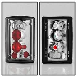 Spyder Ford Excursion 00-06 / Econoline Van 150/250/350/450/550 95-06 Euro Style Tail Lights - Chrome