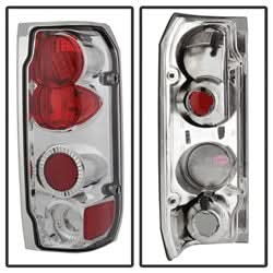 Spyder Ford Bronco/F-150 88-96 Chrome Euro Style Tail Lights