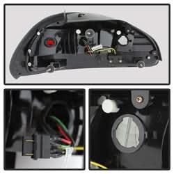 Spyder Pontiac Grand Prix 97-03 Black LED Tail Lights