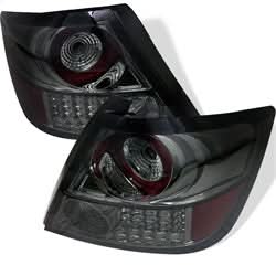 Spyder Scion tC 05-10 Uses 7440 Bulbs LED Tail Lights Smoke