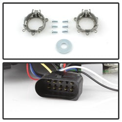 Spyder Signature Audi A4/A4 Quattro 06-08 Halogen Model Only DRL LED Projector Headlights Not Compatible With Xenon/HID Model Black