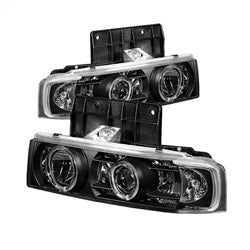 Spyder Signature Chevrolet Astro/Safari 95-05 Black Halo Projector Headlights