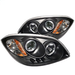 Spyder Signature Chevrolet Cobalt/G5/Pursuit 05-10 Black Halo LED Projector Headlights