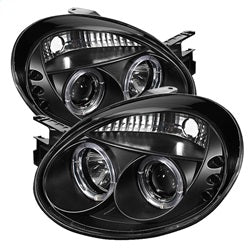 Spyder Signature Dodge Neon 03-05 Black Halo LED Projector Headlights