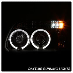 Spyder Signature Ford Explorer/Explorer (Stripped Chassis) 95-01 1 pc. Halo Projector Headlights Black