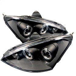 Spyder Signature Ford Focus 00-04 Black Halo Projector Headlights